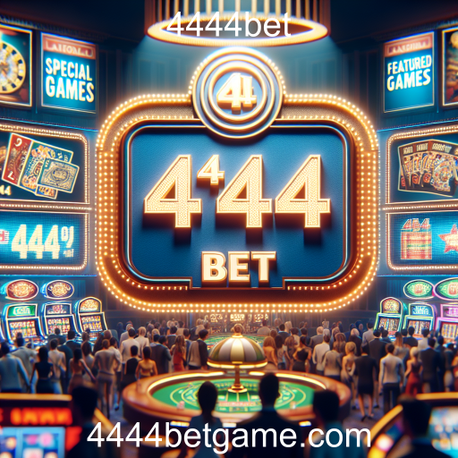 Aproveite as Promoções Especiais da 4444bet